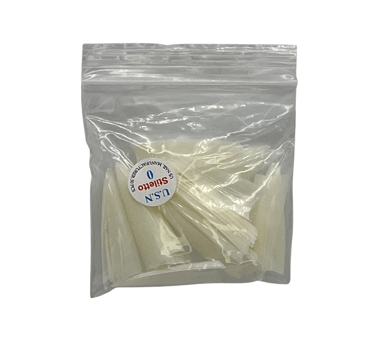 USN Stiletto Natural Tips