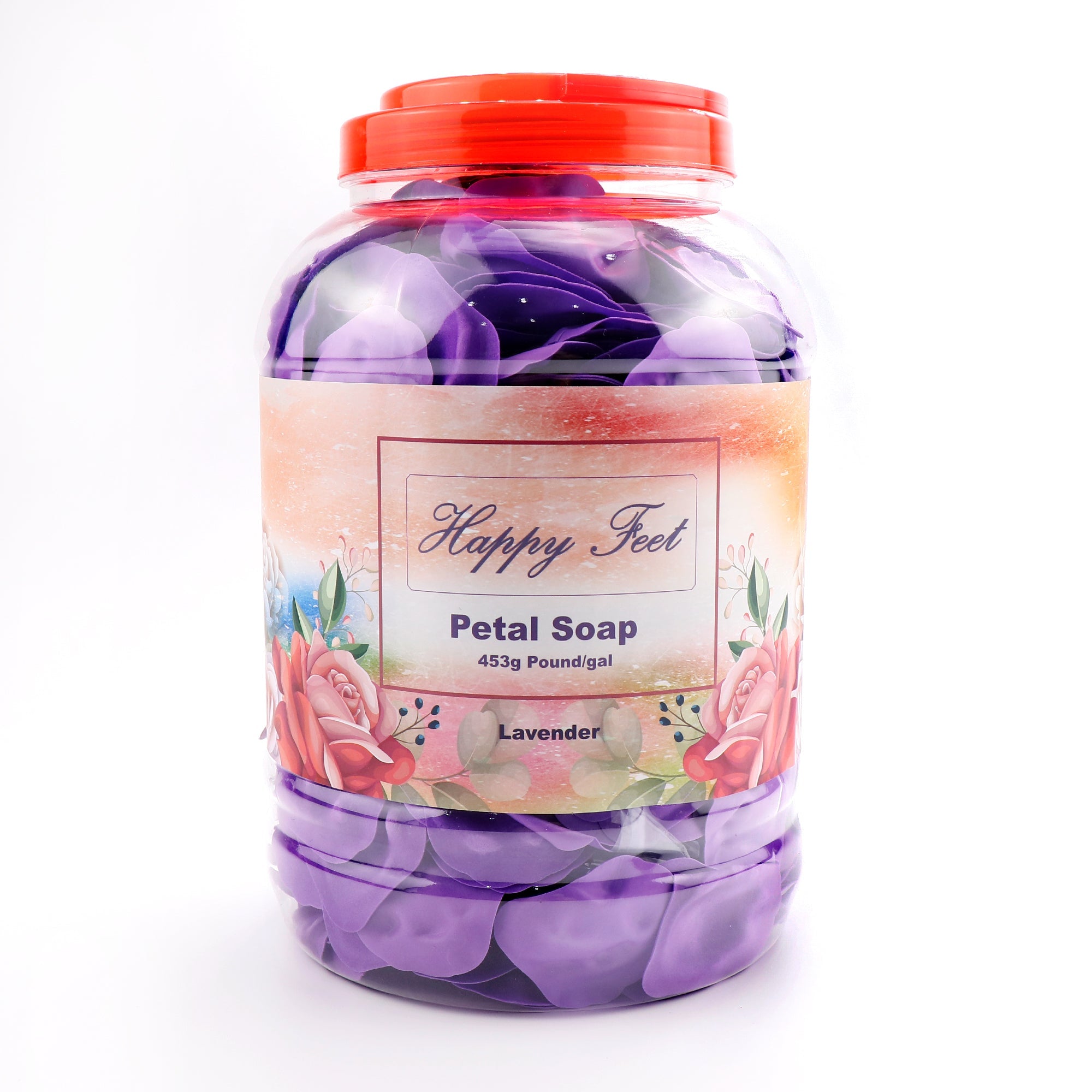 HappyFeet Petal Soak For Spa - Lavender - Gallon