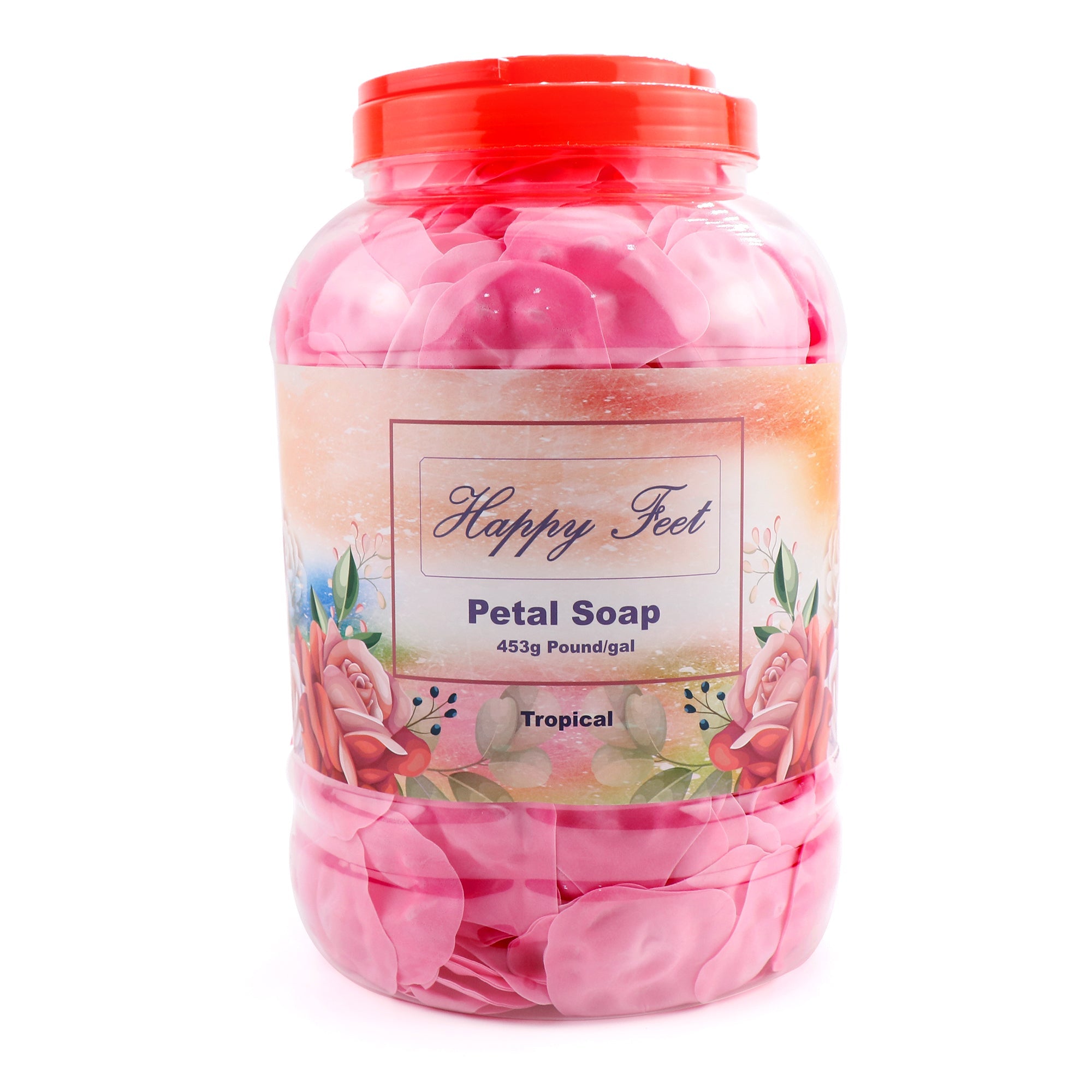 HappyFeet Petal Soak For Spa - Tropical - Case of 4