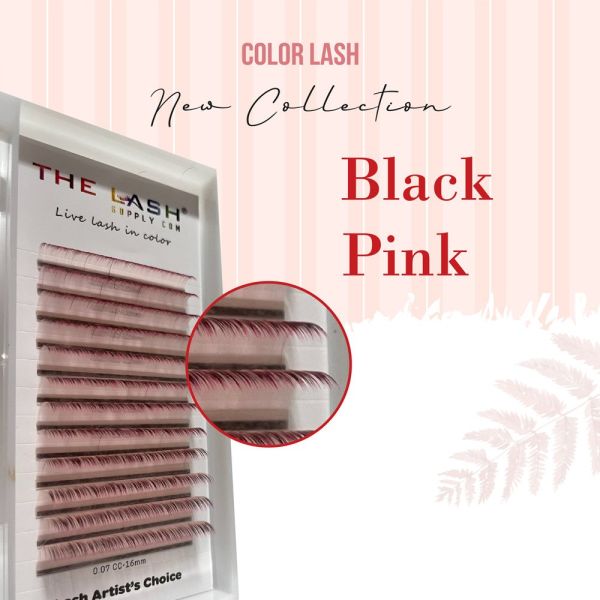 0.07 - Color Lash - CC - Black pink