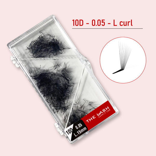 10D 0.05 (500 fans - Bulk) - L - 10mm