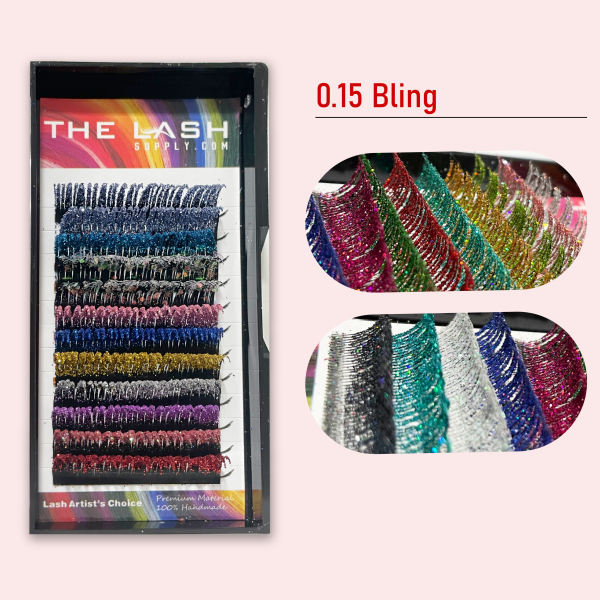 0.15 Spikes / 0.15 Bling - CC - Mixed length - Neon Mixed Color