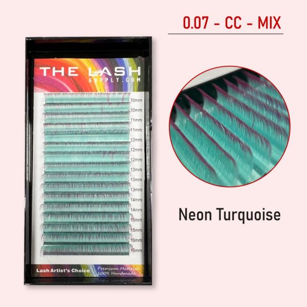 0.07 - Màu mi - CC - Xanh ngọc neon