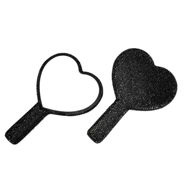 Gương - Gương hình trái tim đính kim cương