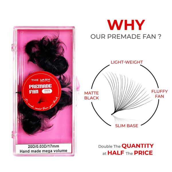 20D 0.03 (Handmade - Mega Volume) - C - 19mm