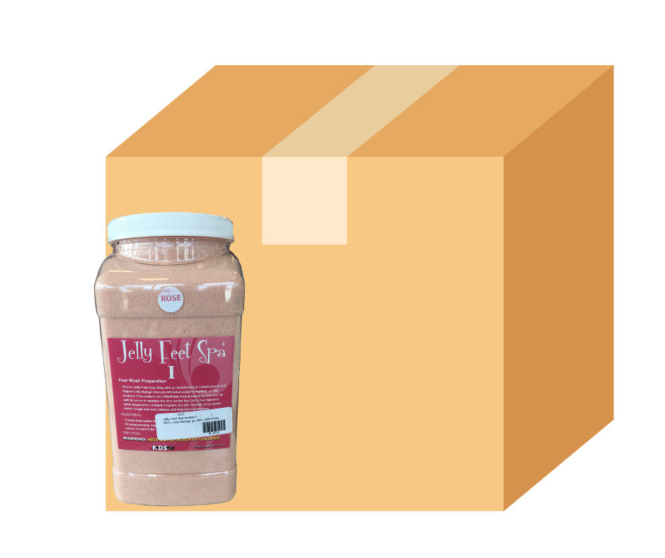 KDS Jelly Feet Spa Number I - Rose - Hộp 4