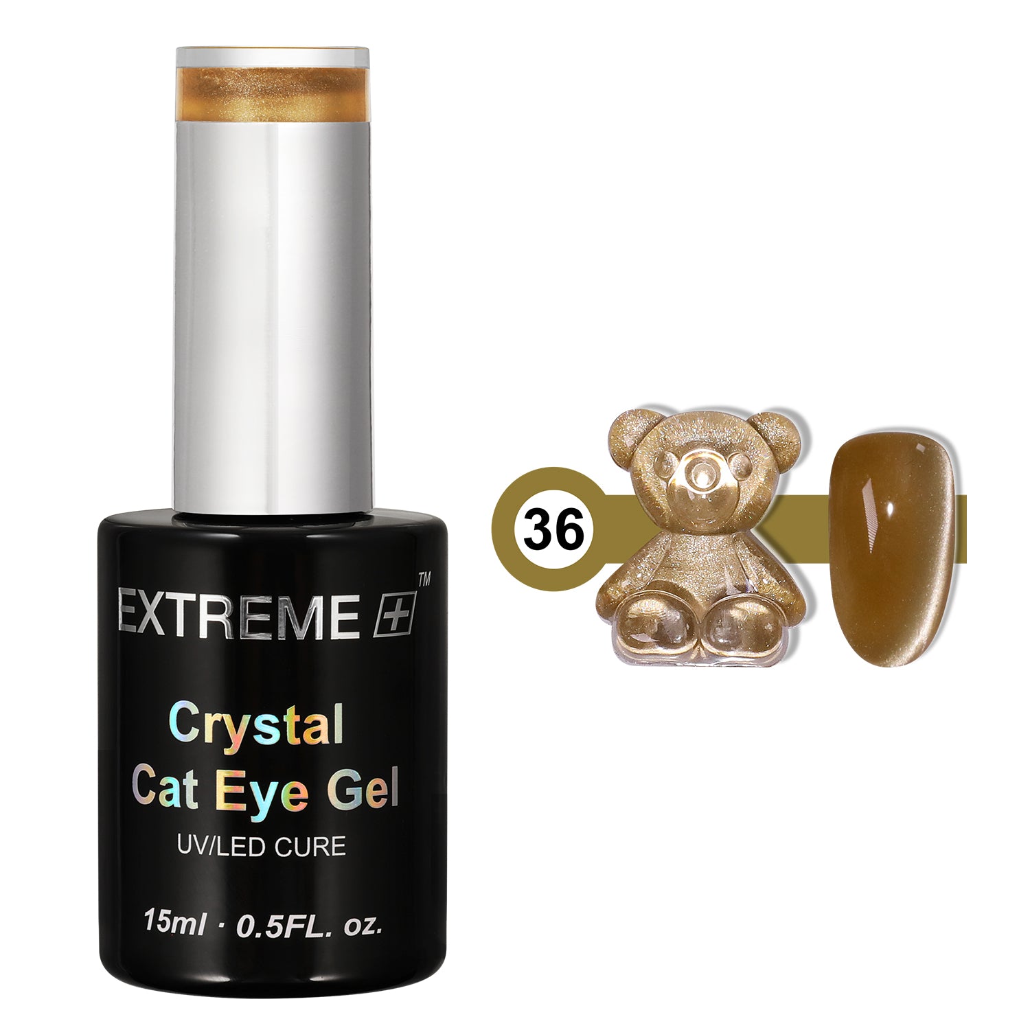 Gel kẻ mắt mèo Extreme+ Crystal #36