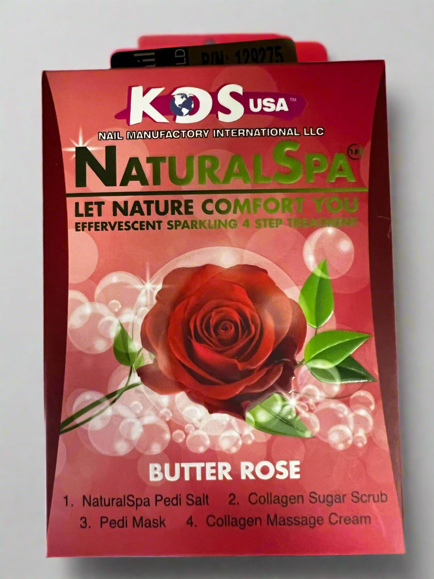 KDS Deluxe Pedicure 4 Step - Butter Rose - Kit