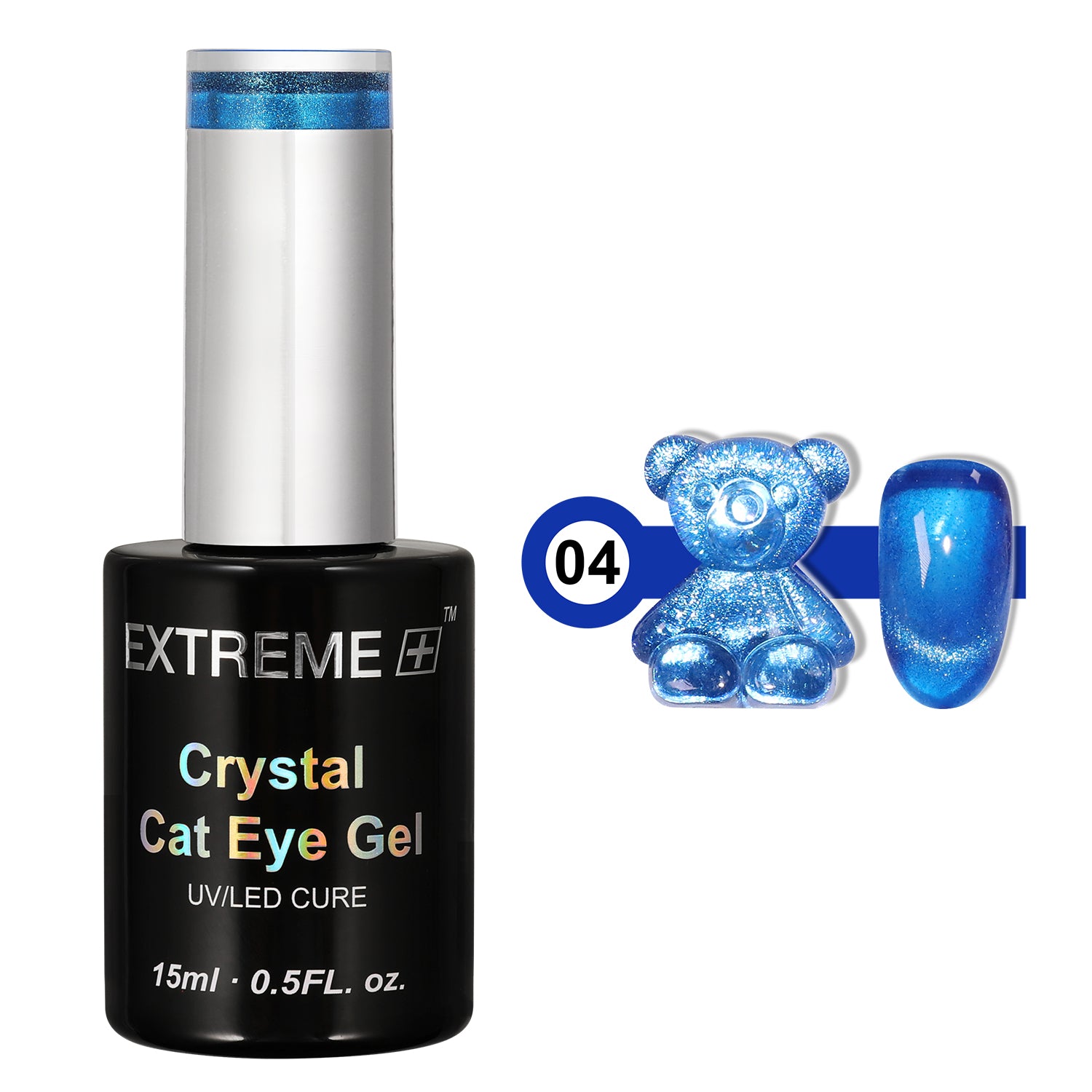 Gel mắt mèo Extreme+ Crystal số 4