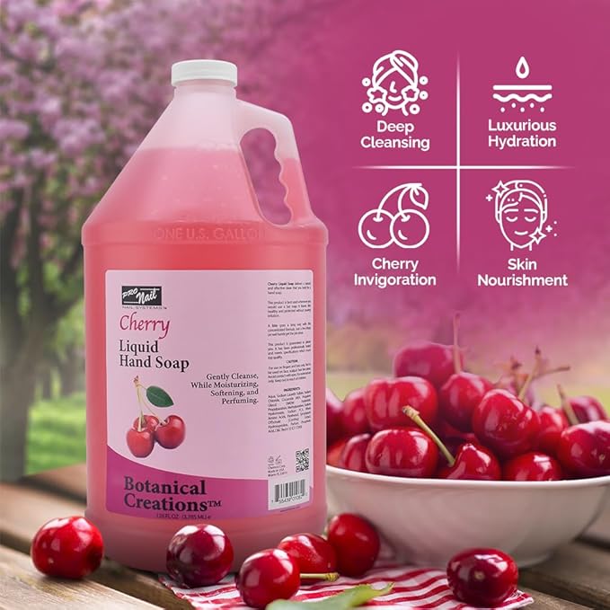 Chemco Pro Nail Hand Soap - Cherry - Gallon