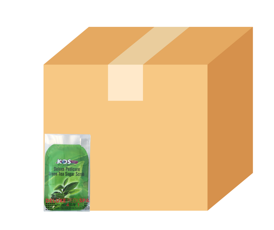 KDS Deluxe Pedicure 4 Step - Green Tea - Case of 88