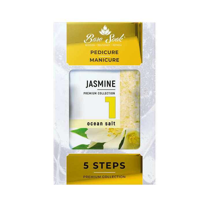 NuRevolution Deluxe 5 Steps Pedicure - Jasmine - Kit