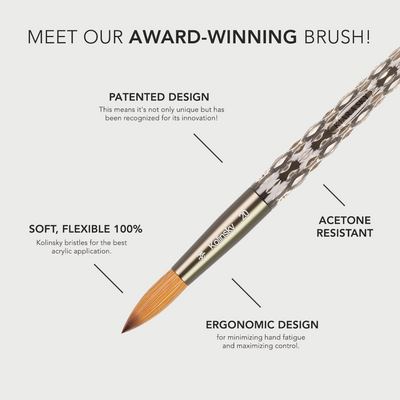 Cọ Acrylic Kiara Sky KAB10008 #08