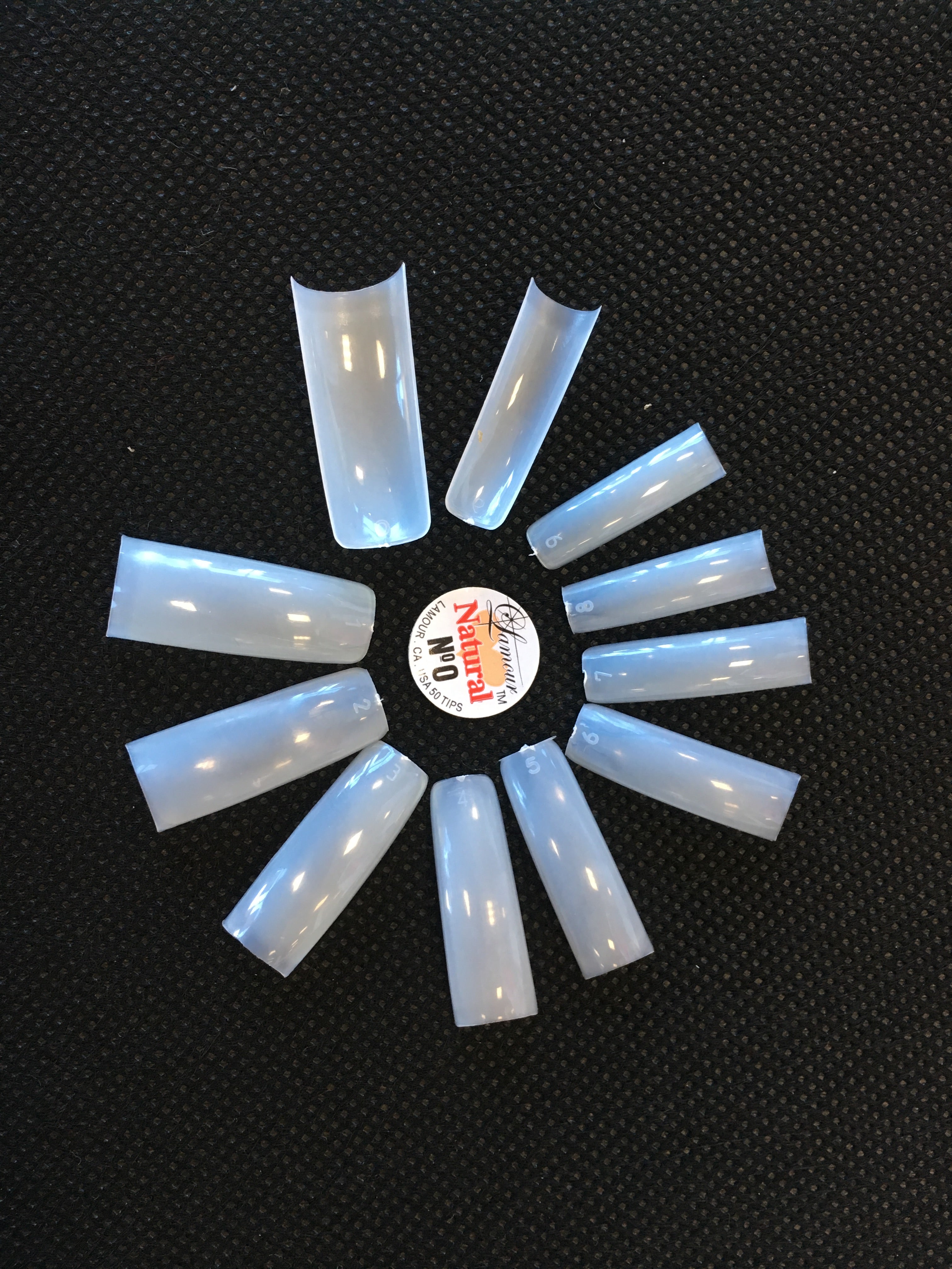 Lamour Natural Tips # 1 - Big Bag / 5000 Tips