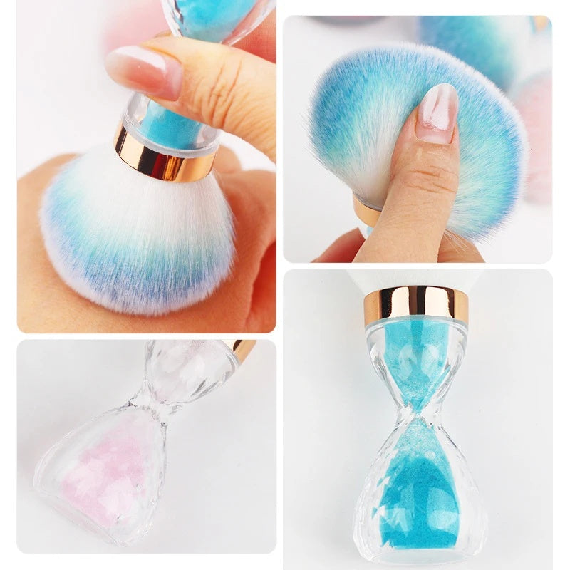 Dust Brush with hourglass Handle