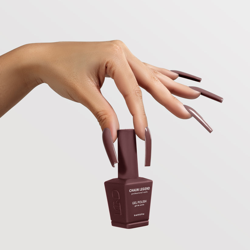 Chaun Legend Gel Polish-Gothic Plum - LG5075