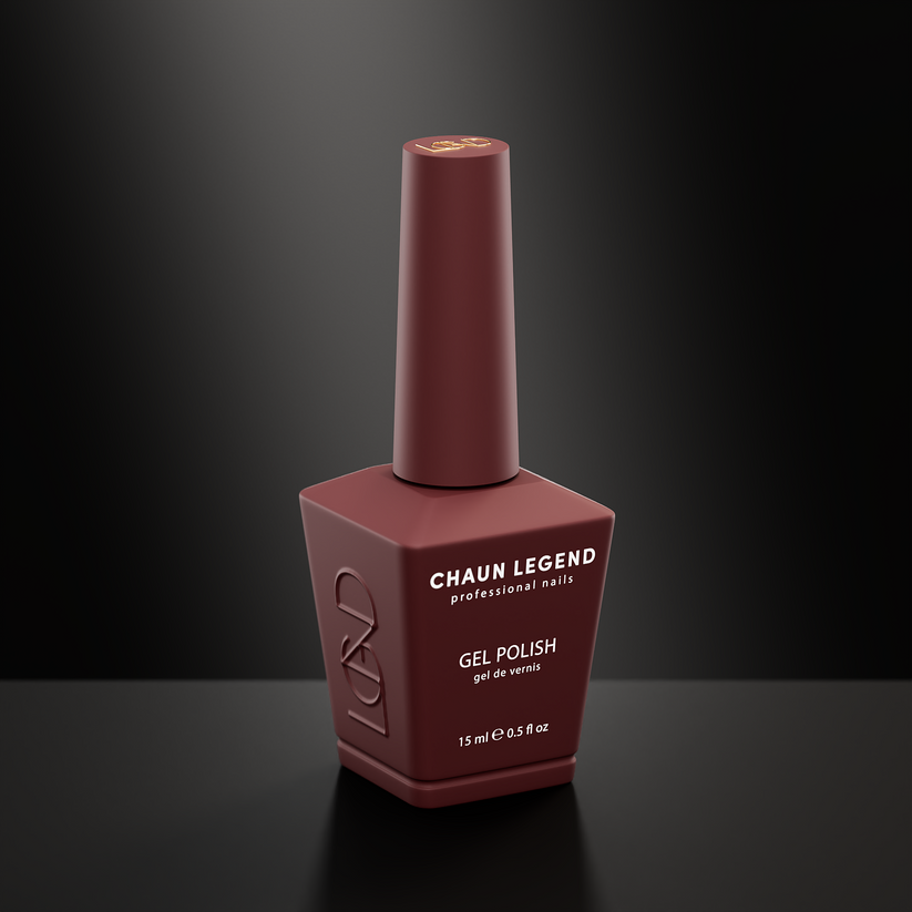 Chaun Legend Gel Polish-Gothic Plum - LG5075