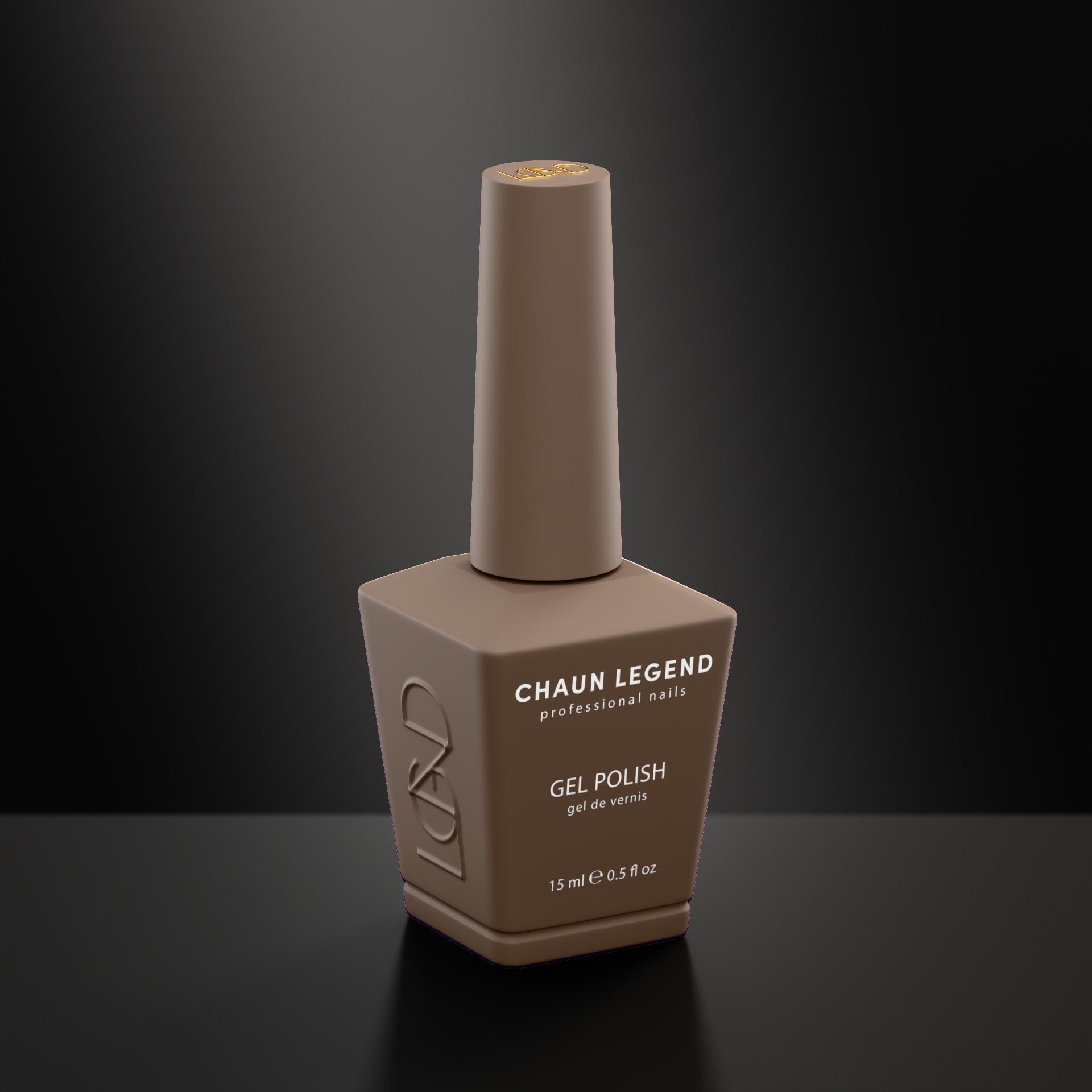 Chaun Legend Gel Polish-Taupe That Talk - LG5204