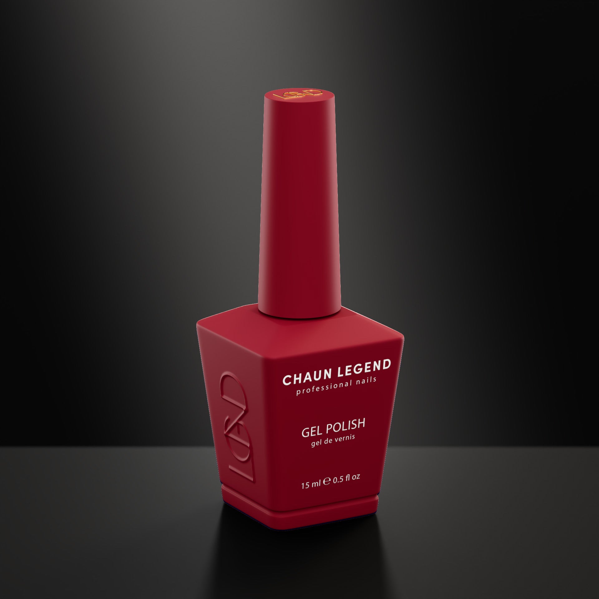 Chaun Legend Gel Polish-Red Hot Ridley - LG5211