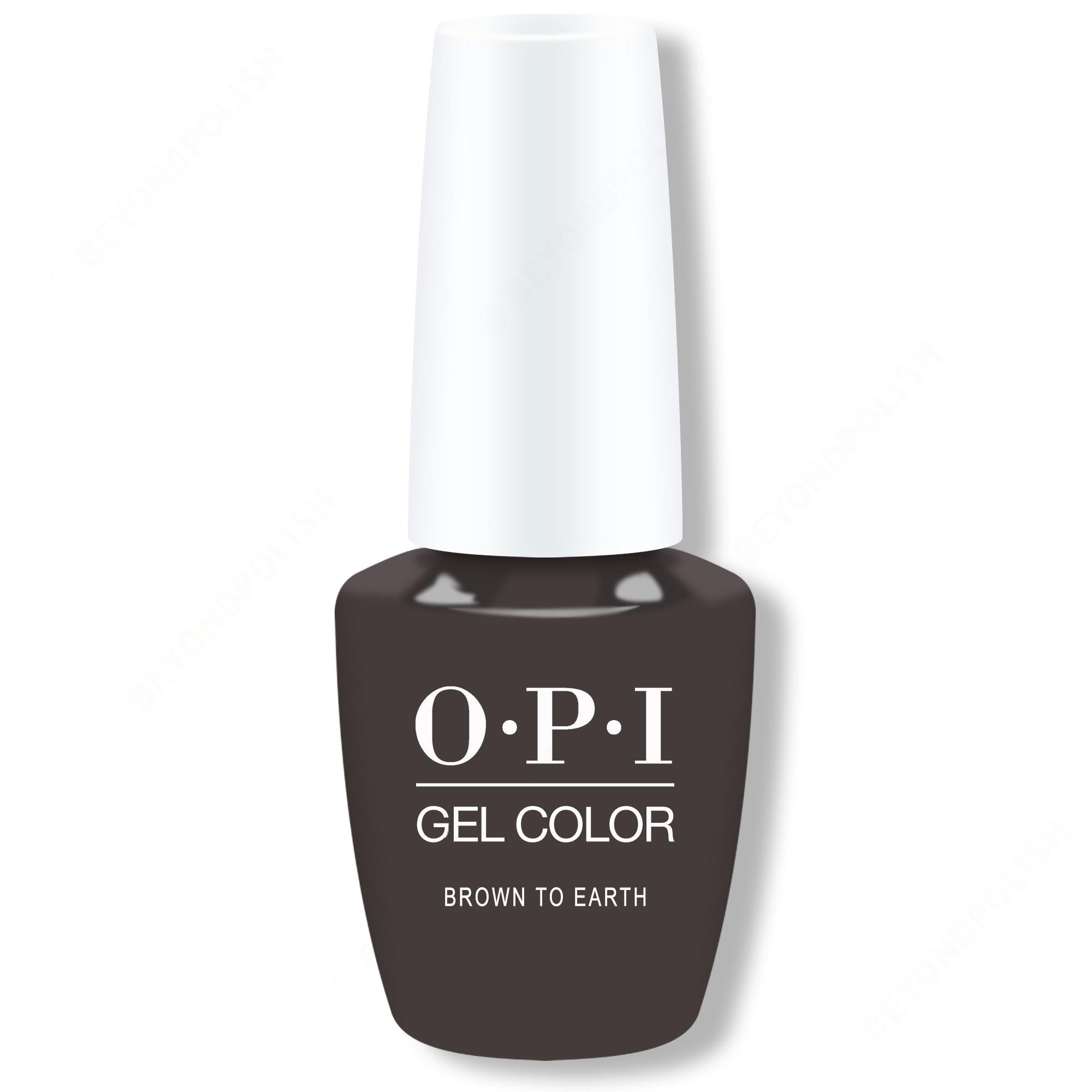 OPI Gel Fall 2022 Collection - GCF004 "Brown to Eart"