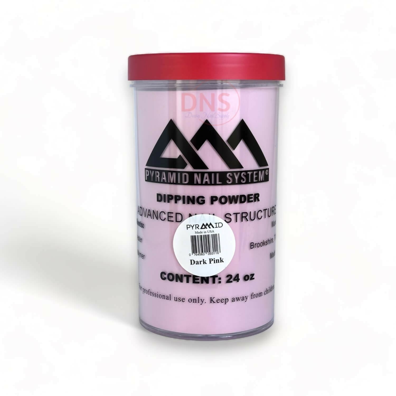 PyramidDipPowder24ozDarkPink