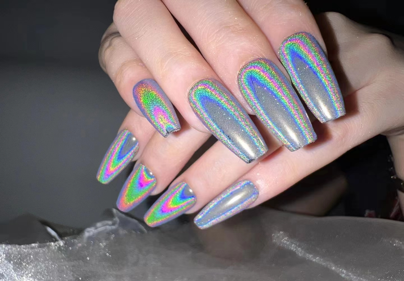 Phấn mắt mèo Extreme+ Cat Eye Chrome Powder_ Laser Hologram