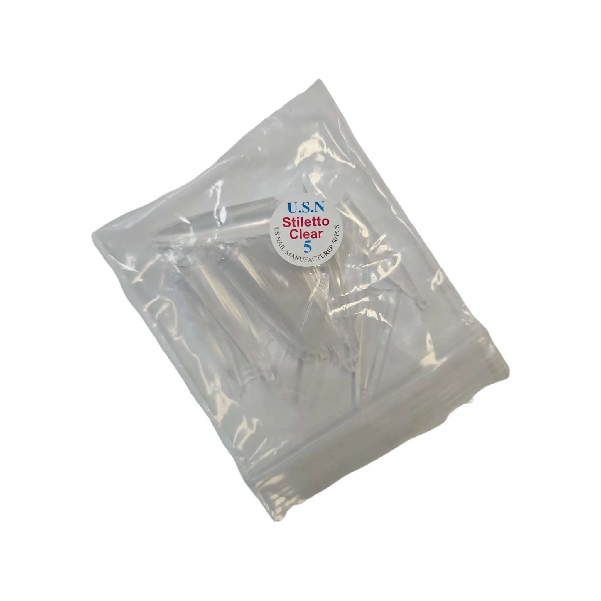 USN Stiletto Clear Tip #5