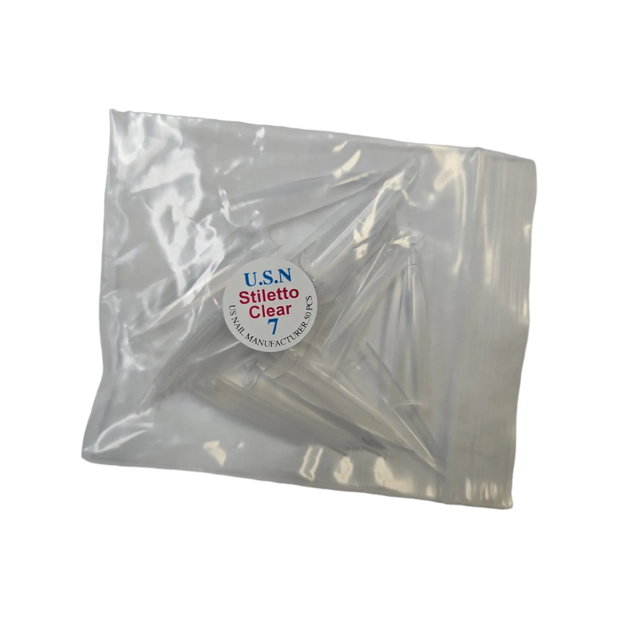USN Stiletto Clear Tip #7