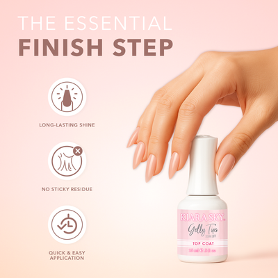 Kiara Sky Natural Tip Essentials - Non-Wipe Top Coat