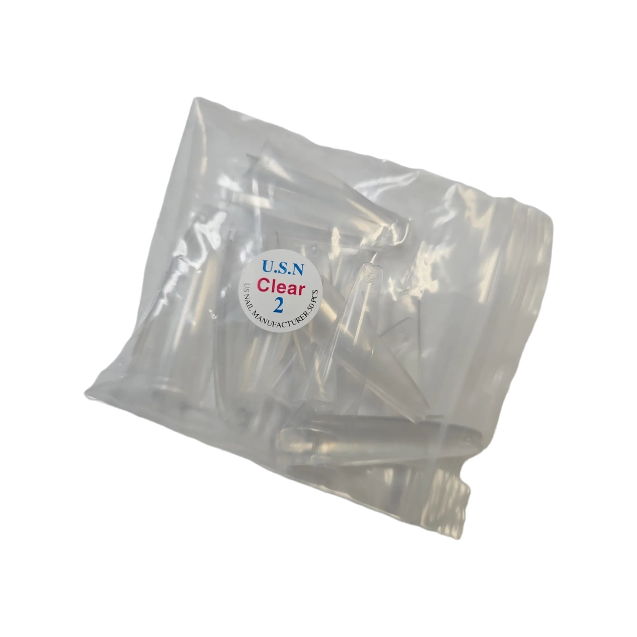 USN Straight Coffin Clear Tip #2