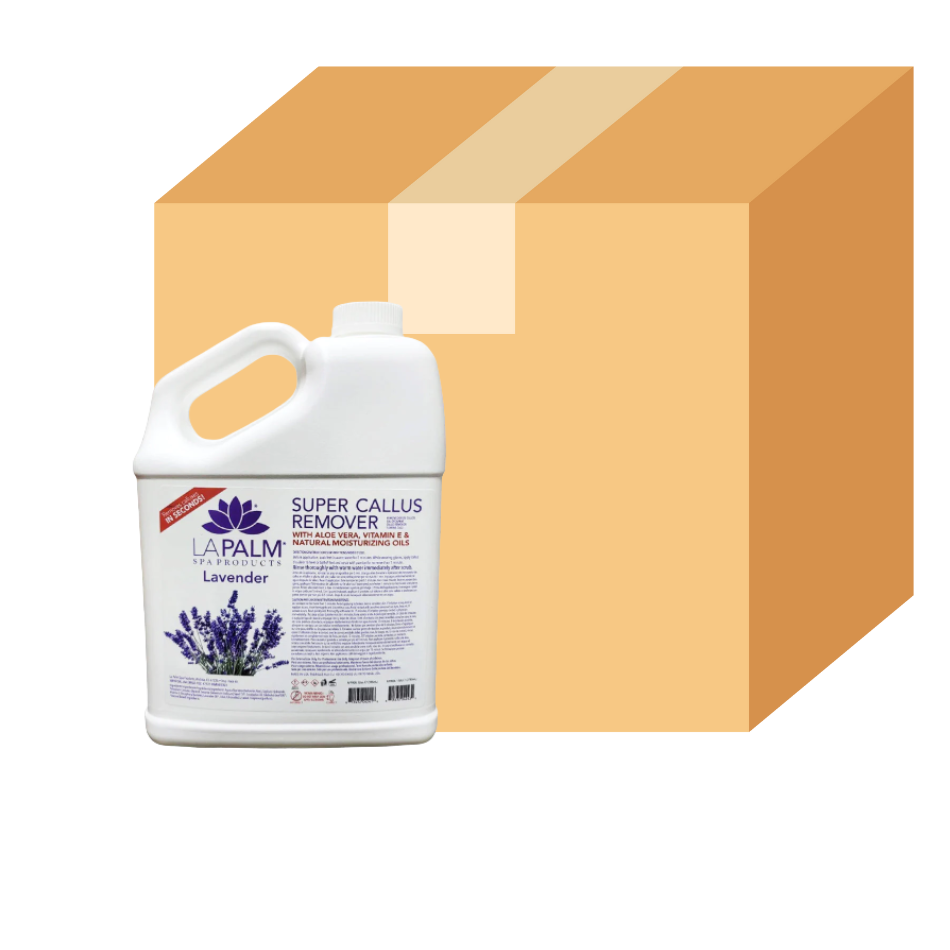 Kem tẩy tế bào chết La Palm - Hương hoa oải hương - Hộp 4