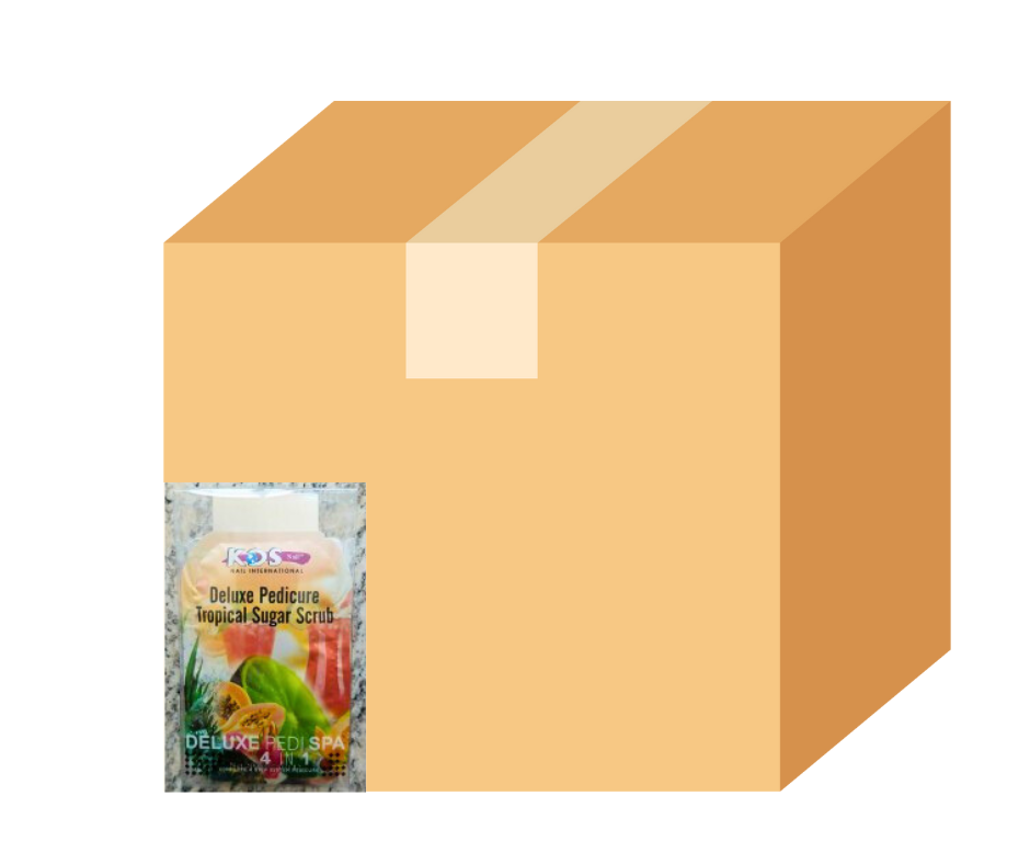 KDS Deluxe Pedicure 4 Step - Tropical - Case of 88