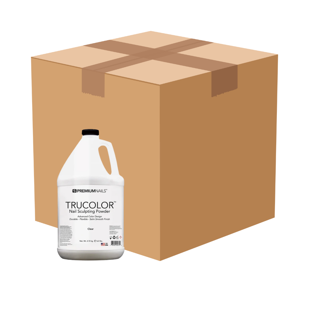 Premium Nails Powder gallon - Clear - Case of 4