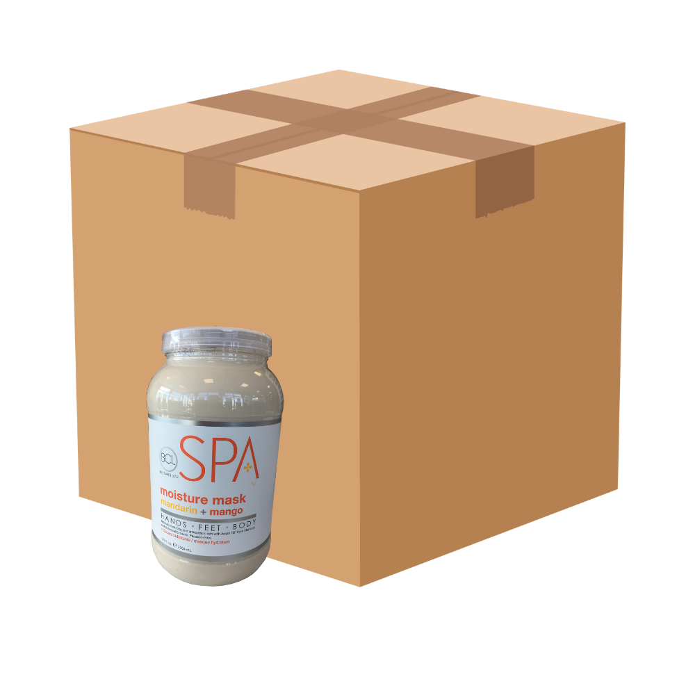 BCL Spa Moisture Mask Mandarin & Mango (128 oz) - Case of 4