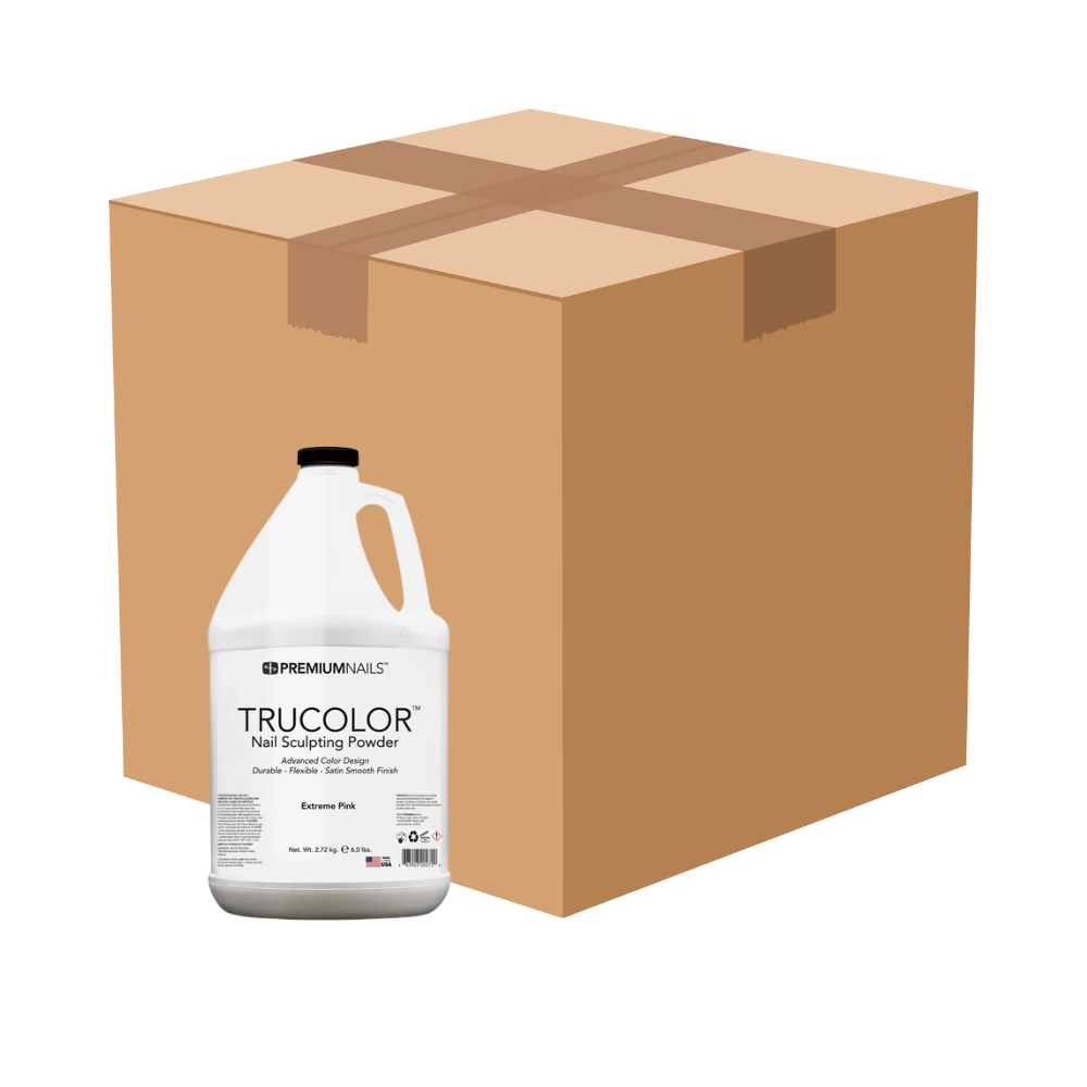 Premium Nails Powder gallon - Extreme Pink - Case of 4