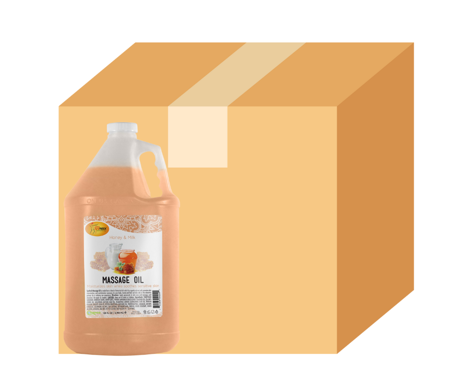 Dầu massage móng Chemco Pro - Sữa & Mật ong - Hộp 4