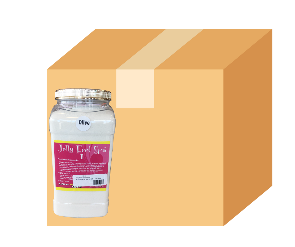 KDS Jelly Feet Spa Number I - Olive - Case of 4