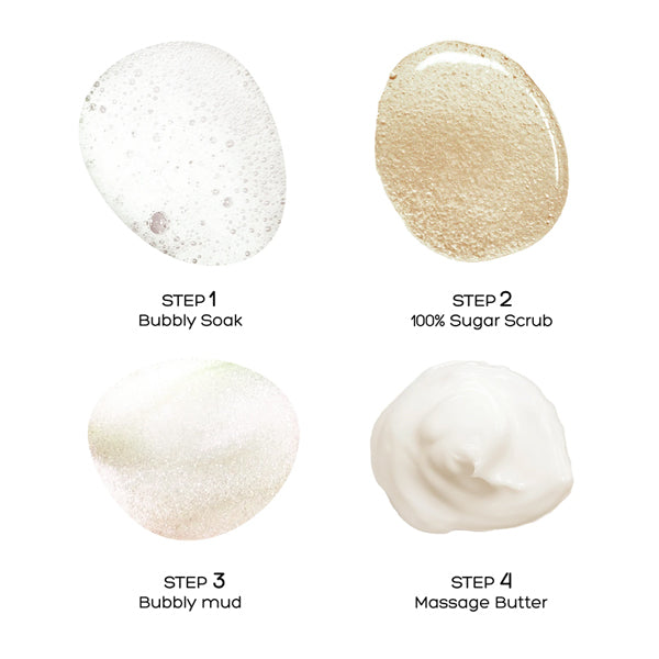 Voesh Deluxe Pedicure 4 Step O2 Bubbly Spa - Caffe Macchiato - Kit (Discontinued)