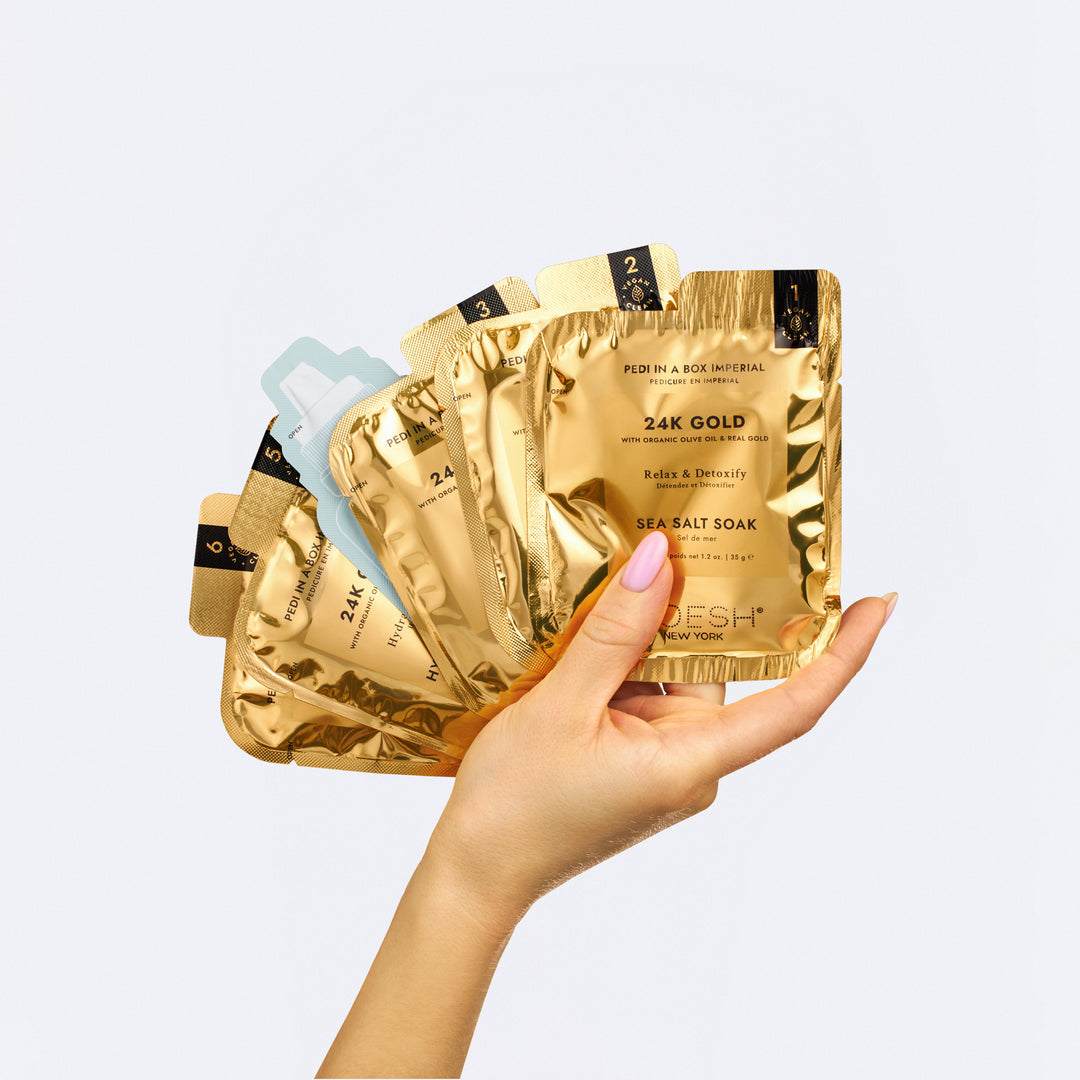 Voesh Pedi in a box - Imperial 24k Gold - Kit