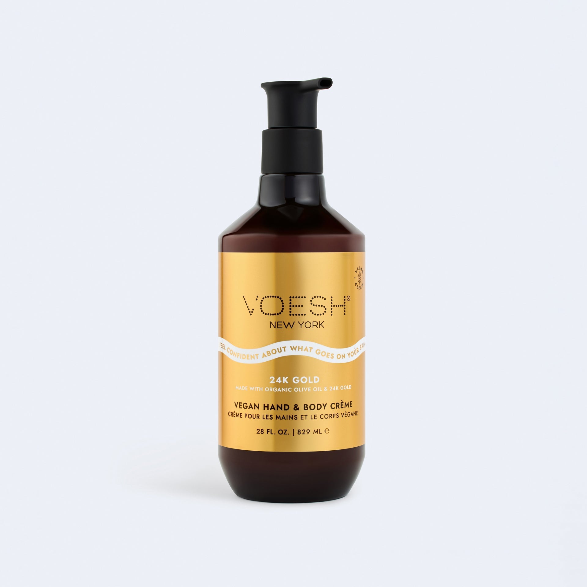 Voesh Vegan Body & Hand Creme - Imperial Gold (28 Fl Oz)
