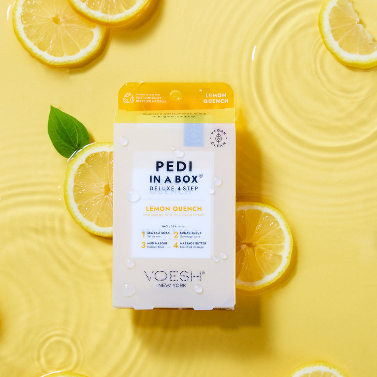 VOESH Deluxe Pedicure 4 Step - Lemon - Case of 50