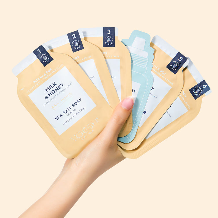 VOESH Deluxe Pedicure 6 Step - Sữa & Mật ong