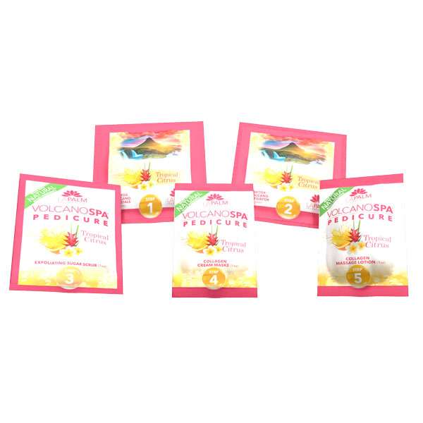 La Palm Volcano Deluxe Pedicure 5 Step - Tropical Citrus - Kit