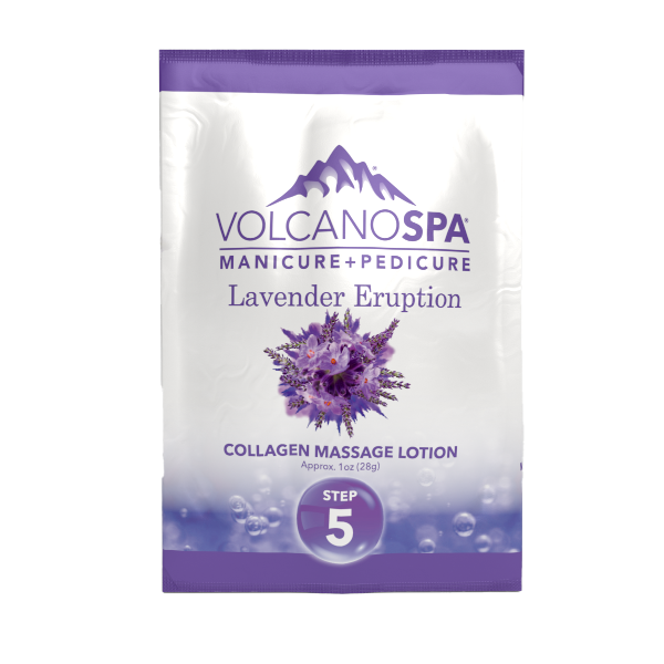 La Palm Volcano Deluxe Pedicure 5 Step - Lavender Eruption - Case of 36