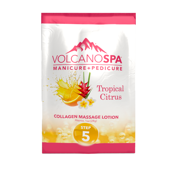 La Palm Volcano Deluxe Pedicure 5 Step - Tropical Citrus - Kit