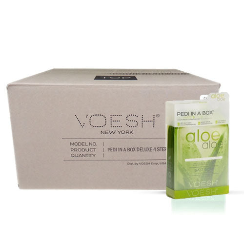 VOESH Deluxe Pedicure 6 bước - Lô hội - Hộp 30 cái