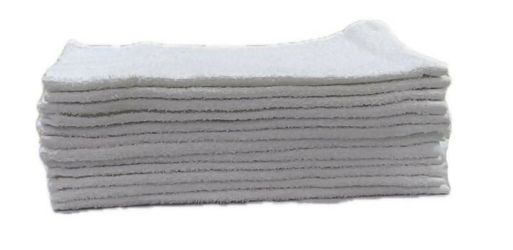 Nail Salon Towels - White / 16x27 / 100% Cotton, 3LBS per dozen