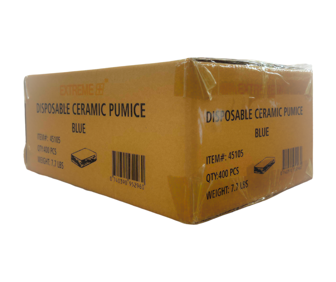 Extreme+ Disposable Pumice Stone - Blue - Case of 10