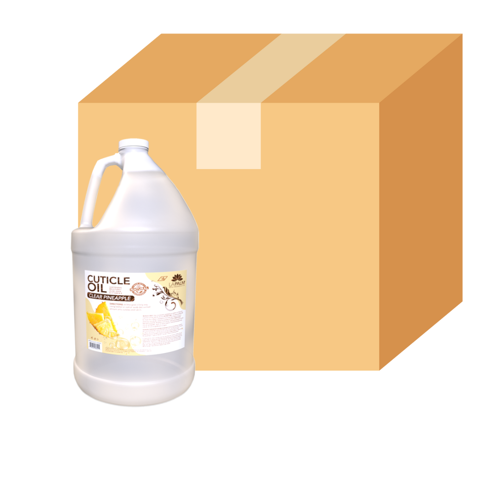 La Palm - Cuticle Oil - Clear Pineapple - Case of 4