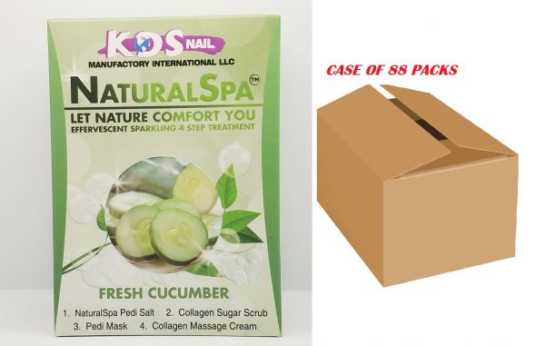 KDS Deluxe Pedicure 4 Step - Cucumber - Case of 88